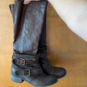 Boutique 9 below the knee brown boots 7 1/2